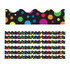 CARSON DELLOSA EDUCATION Carson Dellosa Education Big Rainbow Dots Scalloped Border, 39 Feet Per Pack, 6 Packs