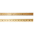 ADVANTUS Charles Leonard Wooden Meter Stick Ruler, Natural Wood, 36 Inches