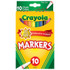 CRAYOLA LLC Crayola® Fine Line Markers, Classic Colors, Pack of 10 CRAYOLA LLC Crayola® Fine Line Markers, Classic Colors, Pack of 10