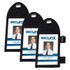 BAUMGARTENS INC SICURIX Pen Loop ID Neck Pouch Badge Holder, Vertical, Black, Pack of 3