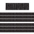 TEACHER CREATED RESOURCES Teacher Created Resources® Black With White Pinstripes Straight Border Trim, 35 Feet Per Pack, 6 Packs TEACHER CREATED RESOURCES Teacher Created Resources® Black With White Pinstripes Straight Border Trim, 35 Feet Per Pack, 6 Packs