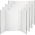 MIX N MORE enday Trifold Poster Board, Presentation Board, 36" x 48", White, Pack of 4