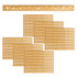 ADVANTUS Charles Leonard Economy Wood Ruler, Pack of 48