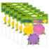 EUREKA Eureka® A Teachable Town Flowers Paper Cut-Outs, 36 Per Pack, 6 Packs