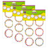 TEACHER CREATED RESOURCES Teacher Created Resources® Confetti Circle Accents, 30 Per Pack, 3 Packs