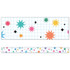 CARSON DELLOSA EDUCATION Carson Dellosa Education Happily Ever Elementary Retro Remix Bursts & Twinkles Straight Bulletin Board Borders, 36 Feet