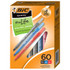 BIC USA INC BIC® Round Stic® Xtra Life Ballpoint Pen, Medium Point (1.0mm), Assorted, Box of 60