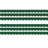 TEACHER CREATED RESOURCES Teacher Created Resources® Pine Green Scalloped Border Trim, 35 Feet Per Pack, 6 Packs