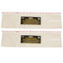 ASHLEY PRODUCTIONS Ashley Productions® Clear View Self-Adhesive Extra Large Name Plate Pocket 5.75" x 21", 25 Per Pack, 2 Packs