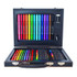 ART 101 / ADVANTUS Art 101 Color & Sketch Color Your Own Wood 58-Piece Art Set