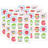 CREATIVE TEACHING PRESS Creative Teaching Press® Apple Time Apple Reward Stickers, 60 Per Pack, 6 Packs