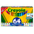 CRAYOLA LLC Crayola® Washable Markers, Broad Line, Assorted Colors, Pack of 64