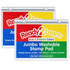 LEARNING ADVANTAGE READY 2 LEARN™ Jumbo Washable Stamp Pad - 4-in-1 Primary Colors - Pack of 2