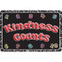 ASHLEY PRODUCTIONS Ashley Productions® The Original Fun Mat™, Welcome Mat, 15.5" x 23.5", Kindness Counts