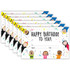 CREATIVE TEACHING PRESS Creative Teaching Press® Stick Kids Happy Birthday Awards, 30 Per Pack, 6 Packs