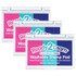 LEARNING ADVANTAGE READY 2 LEARN™ Washable Stamp Pad 3-in-1 - Electric - Pink, Purple & Turquoise - Pack of 3