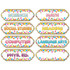 ASHLEY PRODUCTIONS Ashley Productions® Magnetic Die-Cut Timesavers & Labels, Confetti Classroom Subjects
