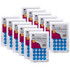 ADVANTUS Charles Leonard Color Coding Labels, 3/4", Blue, 1000 Per Pack, 12 Packs