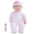 JC TOYS GROUP INC JC Toys La Baby Soft 16" Baby Doll, Pink with Pacifier, Asian