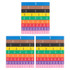 LEARNING ADVANTAGE Learning Advantage® Fraction Tiles - Foam - Magnetic - 51 Per Set - 3 Sets