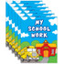 TEACHER CREATED RESOURCES Teacher Created Resources® My School Work Pocket Folder, Pack of 6