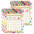 TEACHER CREATED RESOURCES Teacher Created Resources® Confetti Incentive Charts, 36 Per Pack, 6 Packs
