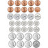 ASHLEY PRODUCTIONS Ashley Productions® Math Die-Cut Magnets, U.S. Coins