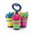 ACME UNITED CORPORATION Westcott® School Scissor Caddy, Blunt 5" Kids Scissors, Anti-Microbial Protection, 24 Scissors