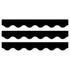 CREATIVE TEACHING PRESS Creative Teaching Press® Core Decor Black Wavy EZ Border, Bulletin Board Border, 48 Feet Per Pack, 3 Packs
