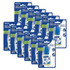 BAZIC PRODUCTS BAZIC Products® 2 in 1 Correction Fluid with Foam Brush Applicator & Pen Tip, 0.74 FL OZ (22 mL), Pack of 12