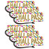 TEACHER CREATED RESOURCES Teacher Created Resources® Confetti Magnetic Hall Pass, Pack of 6