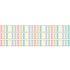 TEACHER CREATED RESOURCES Teacher Created Resources® Pastel Pop Stripes Straight Rolled Border Trim, 50 Feet, 3 Rolls