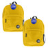BAZIC PRODUCTS BAZIC Products® 17" Classic Backpack, Mustard, Pack of 2