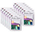 ADVANTUS Charles Leonard Assorted Binder Clips, 10 Per Pack, 12 Packs