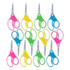 ACME UNITED CORPORATION Westcott® Soft Handle 5" Kids Scissors, Pointed, Assorted Colors, Pack of 12