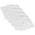 ADVANTUS Charles Leonard Clear Vinyl Pencil Pouch with Zip-lock Closure, Pack of 24