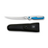 CIVIVI Knives Shawka Folding Fillet Knife Silver And Blue Aluminum Handle (5.81"" Satin Finished 14C28N Blade)