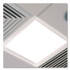 EDUCATIONAL INSIGHTS, INC 1237 Fluorescent Light Filter Covers, Square, 2 ft x 2 ft, Whisper White, 4 Covers