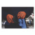 AMMEX CORPORATION GloveWorks® by GWUOFN46050 Ultra Industrial Flock-Lined Nitrile Disposable Gloves, Large, 8 mil Thick, 9.06" Long, Orange, 50/Box, 10 Boxes/Carton