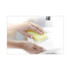 3M/COMMERCIAL TAPE DIV. Scotch-Brite® 56855 Dobie All-Purpose Cleaning Pad, 3.15 x 4.95, 2.24" Thick, Yellow, 24/Carton