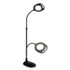 OTTLITE TECHNOLOGIES, INC 438PN9 2-in-1 LED Magnifier Floor and Table Light, 39.5" High, Black