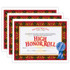 FLIPSIDE Hayes Publishing High Honor Roll Certificate, 30 Per Pack, 3 Packs