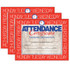 FLIPSIDE Hayes Publishing Attendance Certificate, 8.5" x 11", 30 Per Pack, 3 Packs