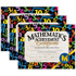 FLIPSIDE Hayes Publishing Mathematics Achievement Certificate, 30 Per Pack, 3 Packs