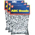 HYGLOSS PRODUCTS INC. Hygloss® ABC Beads, Black and White, 300 Per Pack, 3 Packs