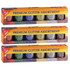 HYGLOSS PRODUCTS INC. Hygloss® Premium Glitter Assortment, 6 Colors Per Pack, 3 Packs