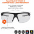 Tenacious Holdings, Inc Ergodyne 59003 Ergodyne SKOLL Anti-Fog Smoke Lens Safety Glasses
