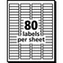 Avery Avery&reg; 8667 Avery&reg; Easy Peel Inkjet Printer Mailing Labels