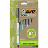 BIC GSME10BK BIC Ecolutions Round Stic Ball Point Pen