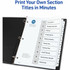 Avery Avery&reg; 11077 Avery&reg; Ready Index Classic Tab Binder Dividers